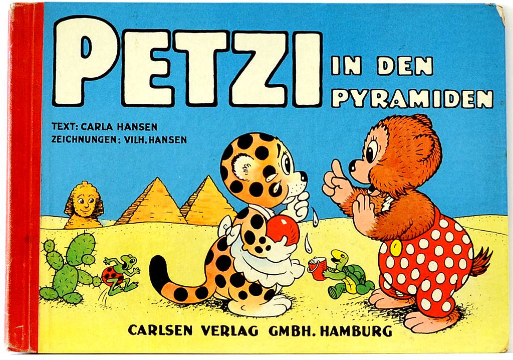 Petzi in den Pyramiden - Carlsen Verlag 1950er Jahre | eBay.de